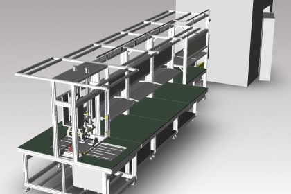 Automatic welding and 3D inspection robot automation system using seam tracking