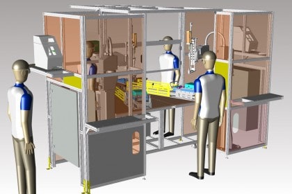 Automatic welding and 3D inspection robot automation system using seam tracking