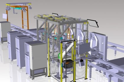 Automatic welding and 3D inspection robot automation system using seam tracking