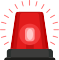 red siren icon indicating brils report center