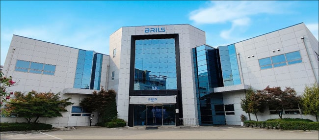Full view of the BRILS Incheon headquarters building